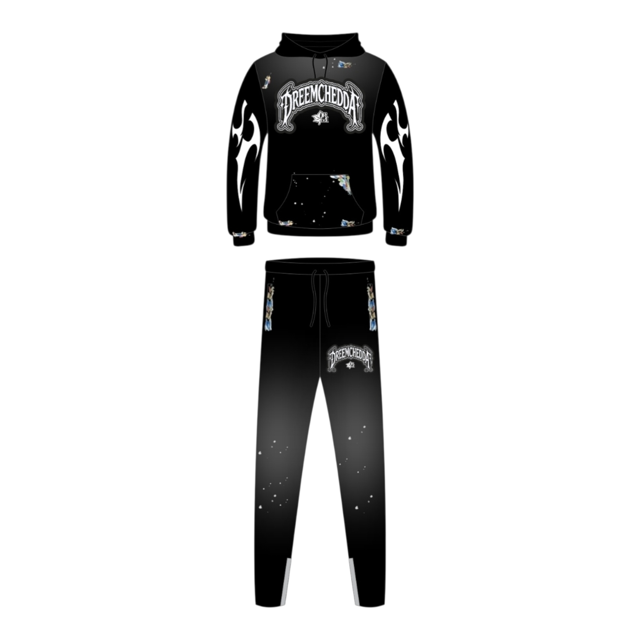 DREEMCHEDDA sweatsuit set