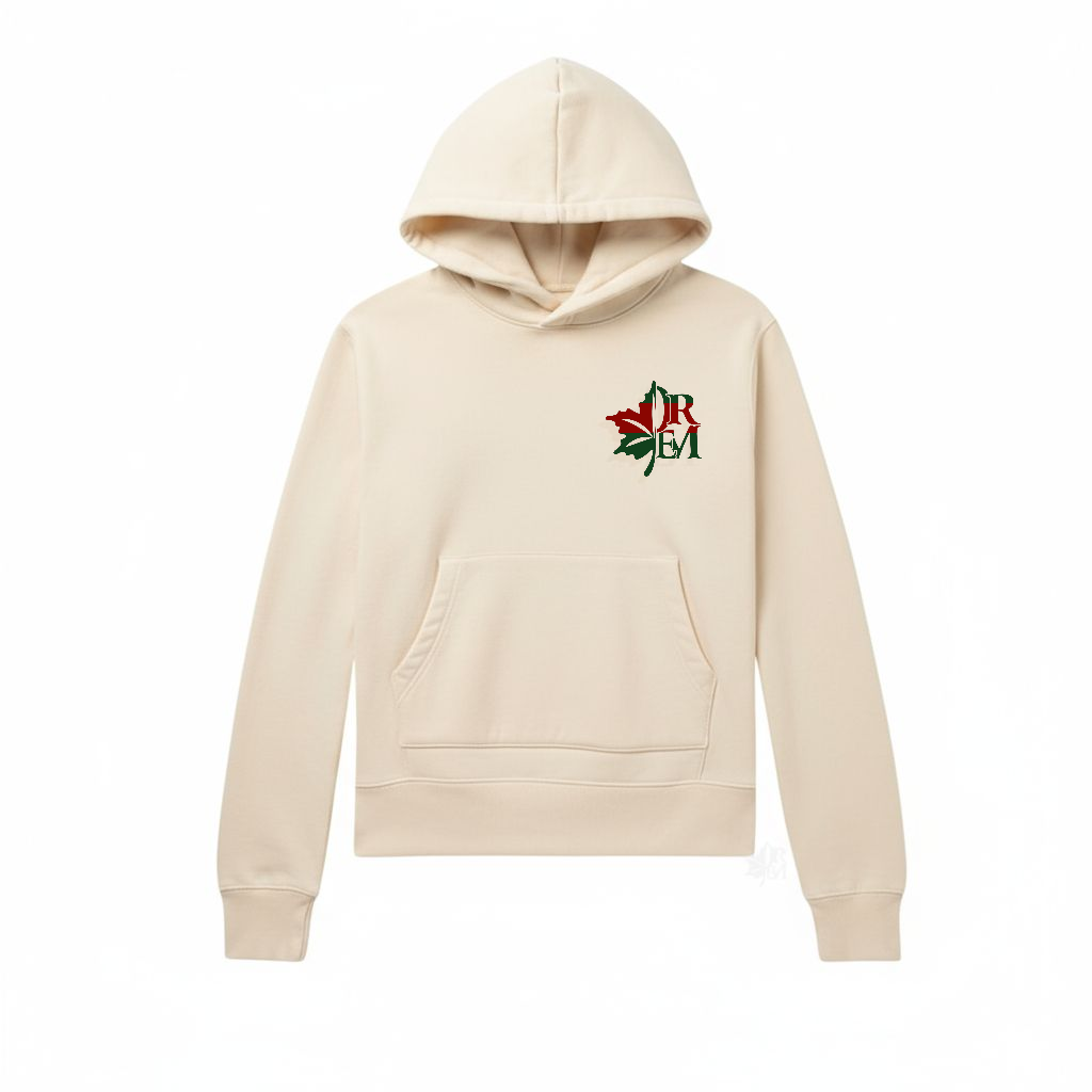 CREAM HOODIE DREEM LOGO