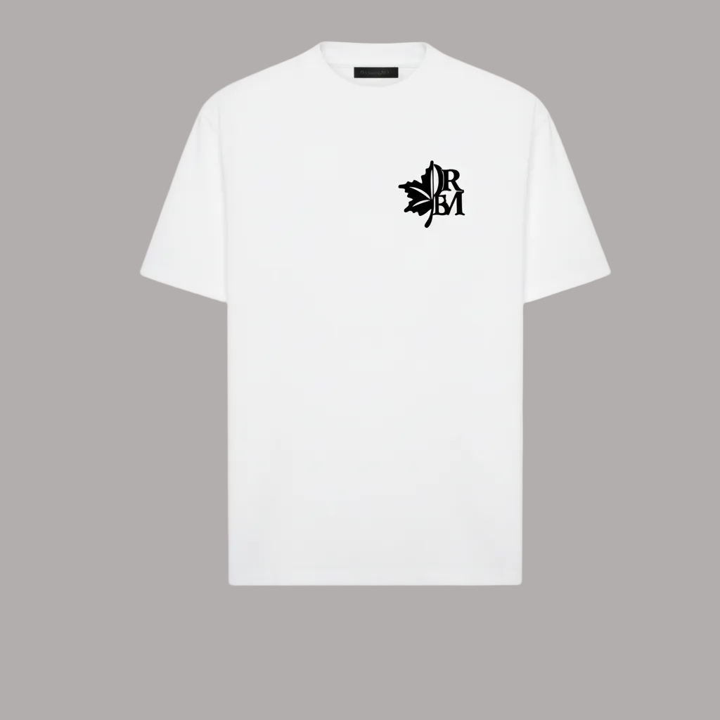 WHITE PREMIUM T-SHIRT DREEM LOGO